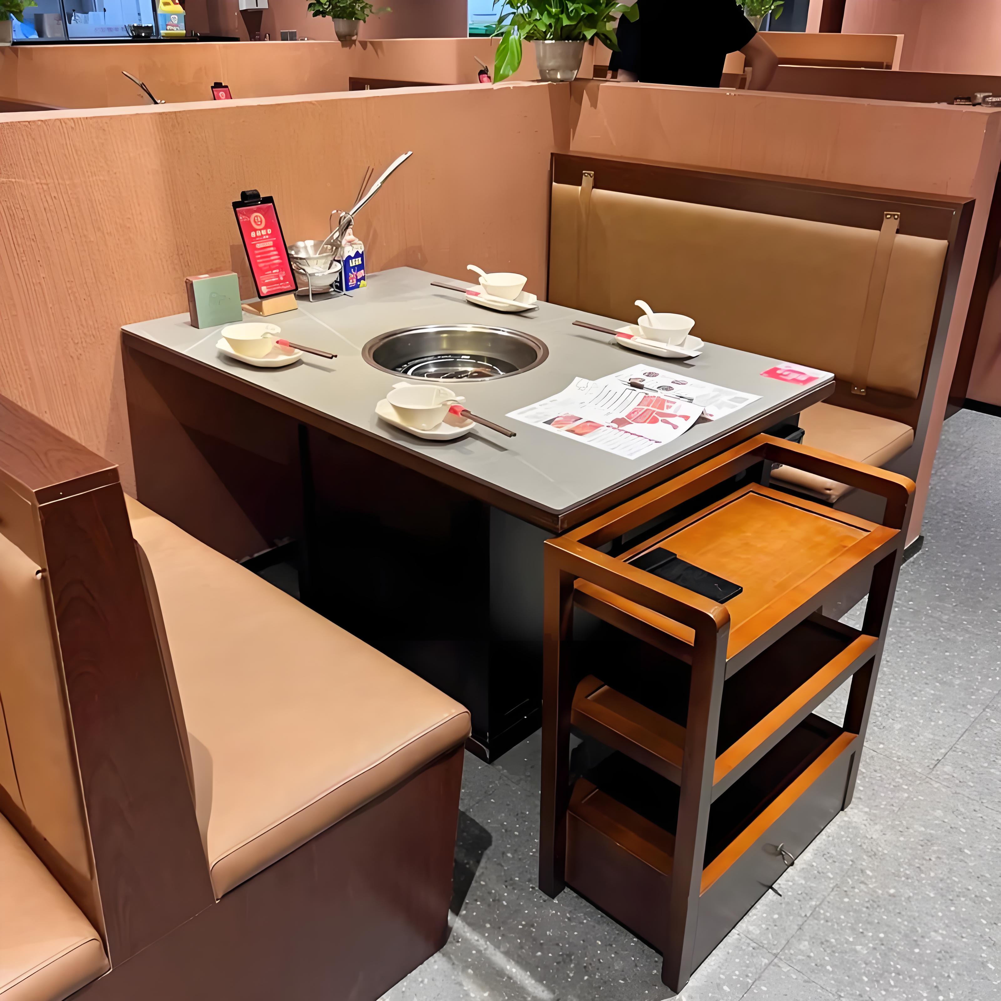 陇南市无烟净化灶台中餐桌 - 一站式服务